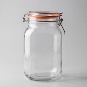 Glass Storage Jar, 2 L