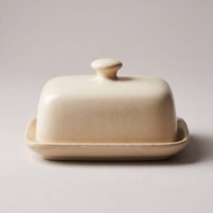 Stoneware Butter Dish