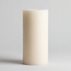 Unscented Pillar Candle